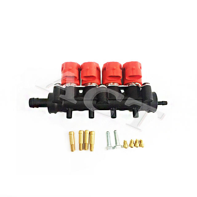 ACT Sequential Injection System Dual Fuel Parts Injector Rail LPG CNG ...