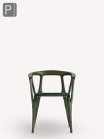 Savannah Chaise Designer Italien Alien Chaise de Salle à Manger en Bois Massif Home Art Tabouret de Restaurant en Cuir Véritable