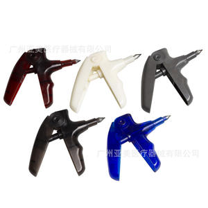 Consumibles Dentales: 40 Ligaduras de Plástico y Pistola de Ligadura Manual de Metal/Pistola de Colocación, Combinación para Cavidad Oral - Product Image 2