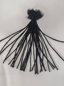 0,2 cm 30 hebras/paquete Microlocs 100% extensiones de rastas de cabello humano para hombres mujeres niños extensiones permanentes hechas a mano completas Loc - Product Image 6