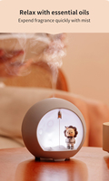 Diffuseur d'arômes anti-fuite d'eau, diffuseur d'arômes intelligent, humidificateur, nébuliseur ultrasonique, diffuseur portable pour la maison