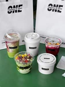 Vasos Ecológicos para Llevar JN de 10oz y 12oz, Vasos de Papel para Café con Doble Pared, Logotipo Personalizado, Estampado en Caliente con Lámina Dorada, con Tapa - Product Image 4