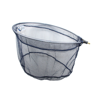 Tête de filet ovale en Fiber de Polyester AL filet d'atterrissage de pêche à la carpe noire