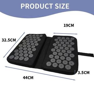 <span class=keywords><strong>Tapis</strong></span> d'<span class=keywords><strong>acupression</strong></span> écologique d'usine avec pointe de fleurs pour le soulagement du massage des pieds dans le sport et le divertissement - Product Image 4