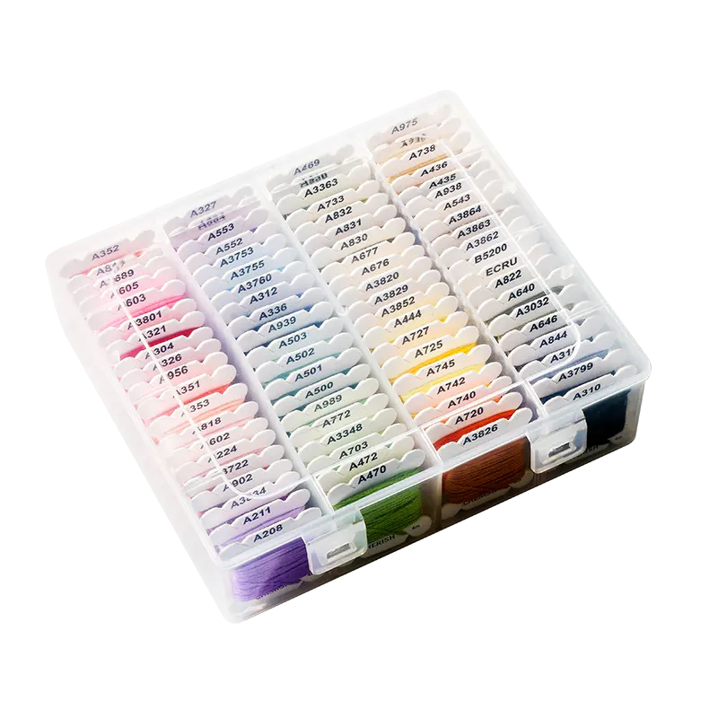 80 Color Household Needle Wrap Needle Box Set Hand Sewing Machine Thread To Complement Diy Hand Sewing Thread