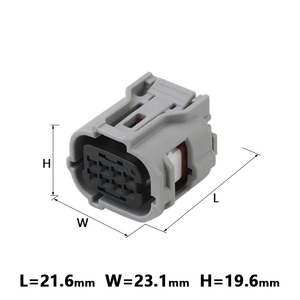 Conector de cableado eléctrico para coche, Conector de 8 agujeros, impermeable, macho y hembra, 90980-12519, 90980-12520, 6188-0779, 6189-1240 - Product Image 3