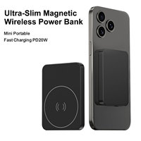 Banque de puissance de charge rapide magnétique puissante 5000mah pour iPhone 16 15 14 Pro Max Android Phone Mag Battery Pack Wireless Powerbank