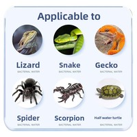 Bois de pin pour terrariums, litière pour reptiles, caméléons et tortues, absorbant l'humidité et éliminant les odeurs.