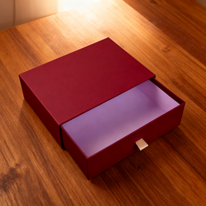 Coffret cadeau rigide en carton recyclable avec lamination mate gaufrée personnalisable pour bijoux, montres, pochettes et sacs pour hommes, idéal pour les expositions - Product Image 3