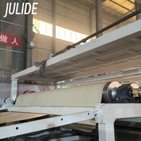 Lini Produksi Bantalan Filamen/Kawat/Pelat PVC Lebar Hingga 4000mm Model GWELL 80 156