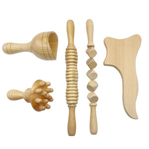 Herramientas de Maderoterapia <span class=keywords><strong>Colombiana</strong></span> de Madera para Drenaje Linfático, Anticelulitis, para Masaje Corporal Completo en Spa, Envío Directo - Product Image 3