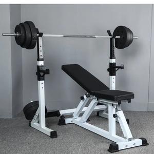Estante eléctrico <span class=keywords><strong>de</strong></span> acero para equipos <span class=keywords><strong>de</strong></span> gimnasio en casa <span class=keywords><strong>con</strong></span> estación <span class=keywords><strong>de</strong></span> inmersión <span class=keywords><strong>de</strong></span> prensa <span class=keywords><strong>de</strong></span> banco, soporte para mancuernas, estante para sentadillas para levantamiento <span class=keywords><strong>de</strong></span> pesas - Product Image 2