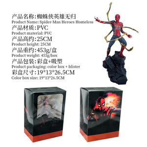 Hot Bán anh hùng PVC Hành động Hình Avengers-nhân vật Spider-man-Anh Hùng Vô Gia Cư Hành động Hình cho trang trí nội thất bài viết - Product Image 3
