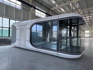 E3แคมป์ปิ้งขนาดเล็กโครงเหล็กโมดูลาร์กันน้ำห้องนอนโรงแรมโรงแรม - Product Image 2