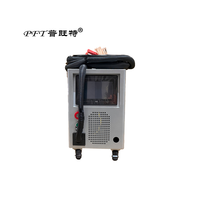 Machine de soudage, de découpe et de nettoyage au laser intégré à fibre optique portable à refroidissement par air PA-1500 pour le métal