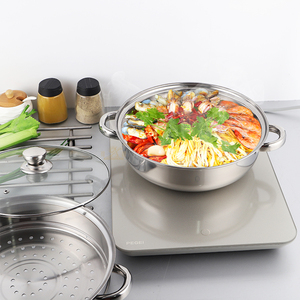 Utensilios de cocina de alta calidad, <span class=keywords><strong>olla</strong></span> de vapor de <span class=keywords><strong>acero</strong></span> <span class=keywords><strong>inoxidable</strong></span>, multifunción, para sopa y cocina - Product Image 3