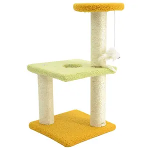 Cat Scratcher Tree Climber Jumping Toy Climbing Frame Furniture Scratching Cat Tower