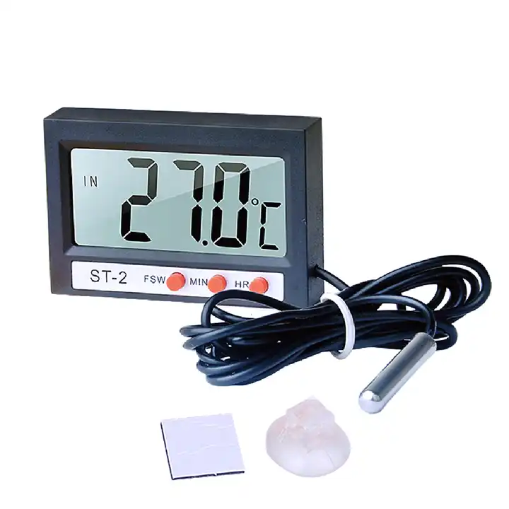 termómetro de temperatura impermeable acuario digital con sonda