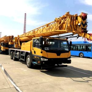 Grue mobile d'occasion haute performance de 25 tonnes QY25K, marque chinoise de premier plan QY25K-11, avec une hauteur de levage de 42 m et une pompe hydraulique, en promotion. - Product Image 1