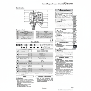 Interruptor de presión SMC Pneumatics - Product Image 1