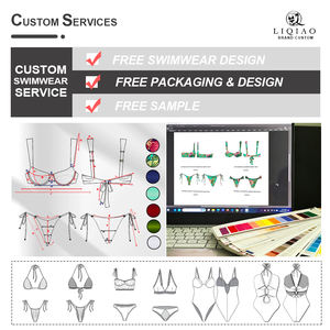 Custom Hot Brazilian Bikini Set Sexy Triangle Thong &amp; Micro Bikini For Women New Summer Collection - Product Image 3