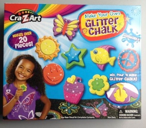 Trẻ Em Bán Buôn Giáo Dục Đồ Chơi Nghệ Thuật Thủ Công Set DIY Handmade <span class=keywords><strong>Glitter</strong></span> Chalk Power <span class=keywords><strong>Kit</strong></span> Cho Trẻ Em - Product Image 3