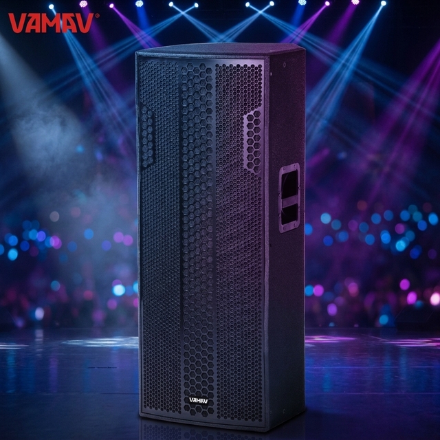 VAMAV NOVA TX 215 Active Stage Sound 15-Inch Karaoke 900W RMS PA System Hi-Res Audio Outdoor Event Full Range Speakers