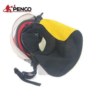 Mũ bảo hiểm lửa phong cách Mỹ 433 với khăn choàng màu vàng cho lính cứu hỏa - Product Image 4