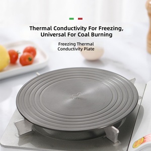 Plateau <span class=keywords><strong>de</strong></span> dégivrage en alliage d'aluminium réutilisable et écologique, diffuseur <span class=keywords><strong>de</strong></span> chaleur pour cuisinière à <span class=keywords><strong>gaz</strong></span>, protection pour ustensiles <span class=keywords><strong>de</strong></span> cuisine - Product Image 2