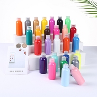 Ensemble de pigments acryliques fluides haute brillance Bear 100ml pour peinture murale créative DIY et graffiti sur papier, 27 couleurs au choix, Zhejiang