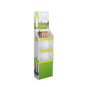 Présentoir au détail de supermarché support en carton ondulé en métal MDF acrylique pour la promotion de produits publicitaires d'exposition - Product Image 1