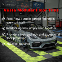 Moderne Rutschfeste Schlichte PVC-Vinylbodenbeläge, Breite Dielen, Garagenbodenfliesen mit Klick-Installation für Innenräume und Autowaschanlagen