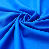 Tissu sportif en jersey simple mat tricoté chaîne, 240 g/m², 155 cm, 85 % polyester, 15 % élasthanne, résistant au chlore, pour maillots de bain et bikinis