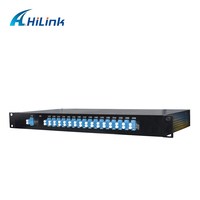 Cwdm — démux In 19 ", pour montage sur support 1U, 8 canaux, multiplexeur