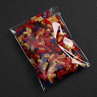 Sacs en cellophane personnalisés à fermeture auto-adhésive en OPP pour emballage de vêtements, salades, aliments pour bébés et chewing-gums