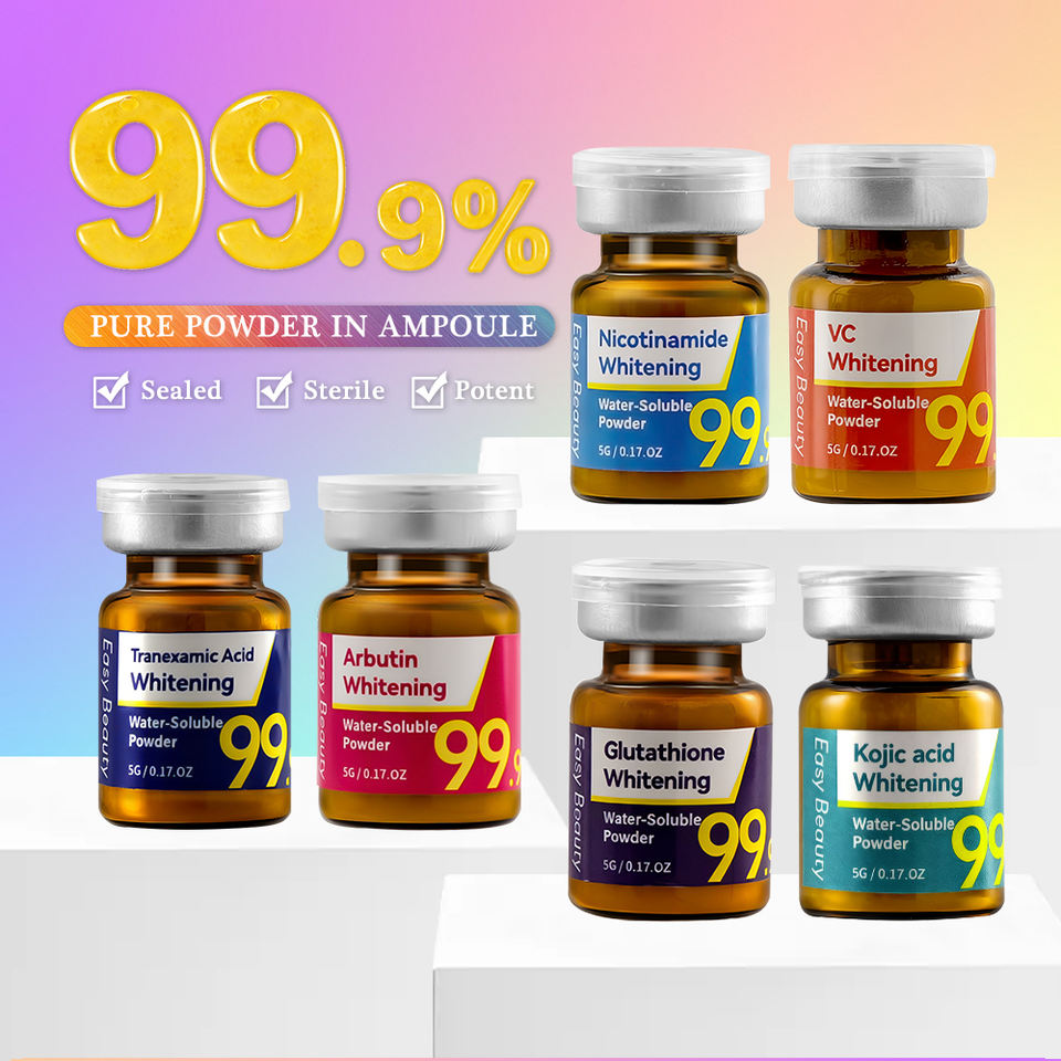 99.9% Pure Active Powder Ampoule Serum Whitening Face Serum Water ...