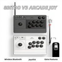 Manette Arcade Sans Fil 8Bitdo V3 Bluetooth pour PC et NS Lite – Accessoire de Jeu pour Machines de Combat