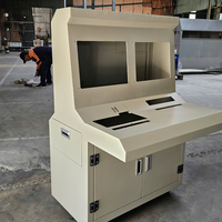 Armoire d'équipement en acier, coffret électrique thermolaqué IP54, boîtier de commande, cadre de commutation vide