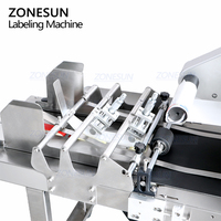 ZONESUN ZS-TB502P autocollant de table boîte plate automatique carte sac en papier debout pochette étiqueteuse avec pagineuse