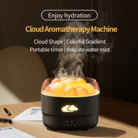 Nouveau diffuseur d'arômes de table pour la maison avec humidificateur silencieux et veilleuse nuage - Mini machine automatique domestique