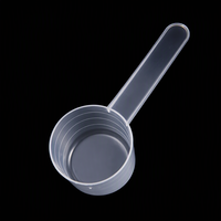 Cucchiaio dosatore in plastica PP ecologico monouso personalizzato, direttamente dalla fabbrica, per campionamento di spezie e confezionamento all'ingrosso