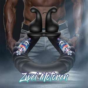 Anillo Vibrador para Pene con Diseño de Caracol, 10 Vibraciones, Retrasa la Eyaculación, Masaje, Resistente al Agua IPX7, Juguetes Sexuales para Hombres - Product Image 4