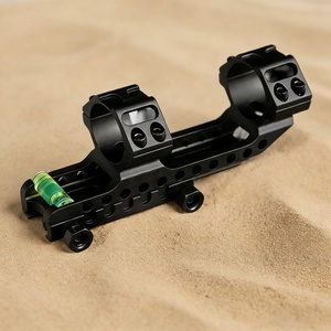 Support de lunette cantilever BANGBANG, support de lunette pour tube de 30 mm avec calibration horizontale, hauteur centrale de 1,4 po (noir) - Product Image 1