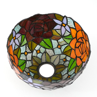 Tiffany abat-jour remplacement libellule Style Vintage vitrail abat-jour 8 pouces pour lampadaire plafonnier suspendu