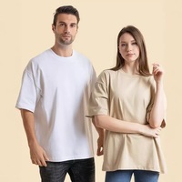 Camiseta de Estilo Pro Club de 300 g/m², 100 % Algodón, Venta al por Mayor, Cuello Ajustado, Personalizable con Logotipo, para Hombre, Talla Grande