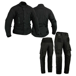 High Quality Manufacture Best Selling Men Motorbike Cordura Suit Hot Selling Custom Made Men Cordura Jacket And Pant Set - Product Image 1