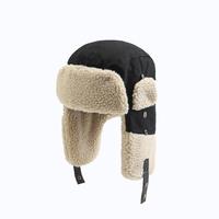 Sombrero de cazador de invierno, sombreros de aviación de soldado para hombres y mujeres, sombrero de nieve con orejeras