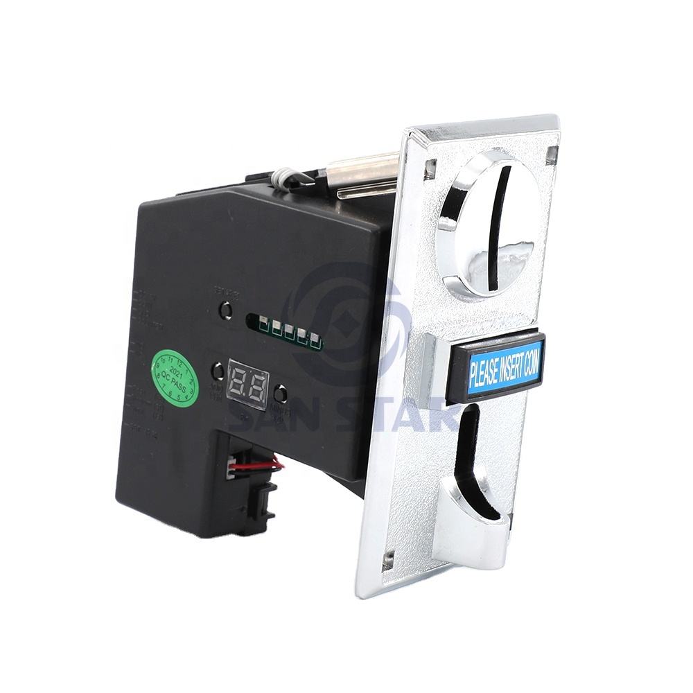 전자 아케이드 기계용 Nri 멀티 게임 메탈 코인 수납기 616 디지털 멀티 코인 셀렉터 세탁기용| Alibaba.com