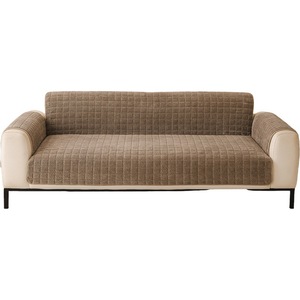<b>Sofa</b> Cover One Piece Non Slip Solid Color Flannel 145-185Cm For Three Seater <b>Sofa</b> Modern Style Pet <b>Dog</b> Mat - Product Image 5