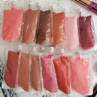 Vente en gros Versagel High Pigment Waterproof DIY Vegan Lip Gloss Base Gel sans cruauté aux ingrédients minéraux avec marque privée